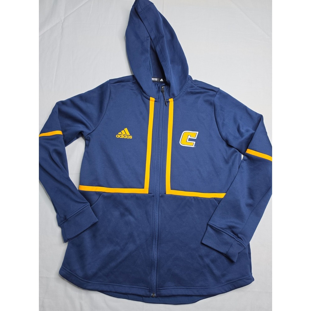 Adidas Tennessee Chattanooga Mocs Football Hoodie Men's XL Tall Blue Full Zip